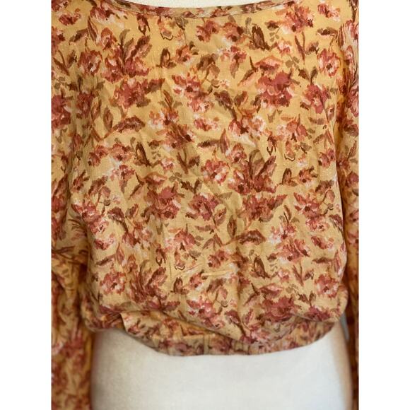 BOG Collective Long Sleeve Cropped Top - Size Large - Picture 6 of 15